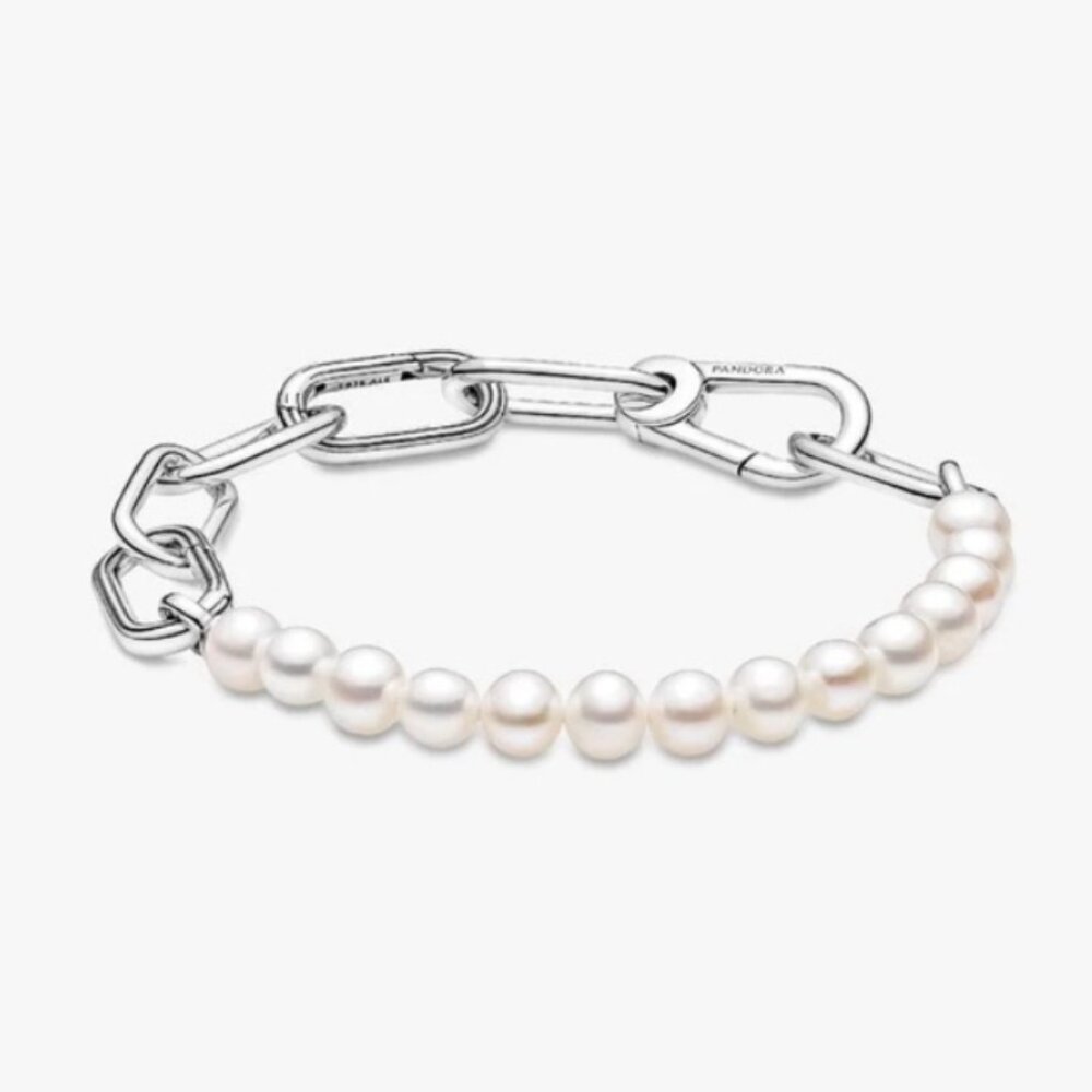 Pandora ME Freshwater Cultured Pearl Bracelet Size 6.9